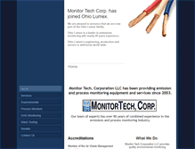 Tablet Screenshot of monitortechgrp.com
